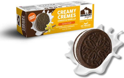 Indomitable Patagonia Grain-Free Creamy Cremes Choco-Vanilla Crunchy Dog Treats, 4.2-oz box