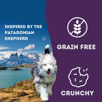Indomitable Patagonia Grain-Free Creamy Cremes Peanut Crunchy Dog Treats, 4.2-oz box