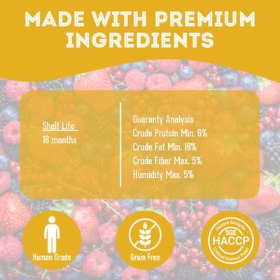 Indomitable Patagonia Grain-Free Creamy Cremes Choco-Vanilla Crunchy Dog Treats, 4.2-oz box