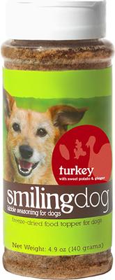 Smiling Dog Kibble Seasoning Chicken Bone Broth Dog Food Topper, 3.5-oz jar