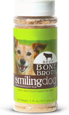 Smiling Dog Kibble Seasoning Wild-Caught Salmon Dog Food Topper, 6.2-oz jar