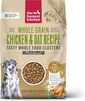 Whole Food Clusters Whole Grain Beef & Oat Dry Dog Food, 1-lb bag