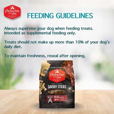 Savory Sticks Real Bacon & Cheese Dog Treats, 32-oz bag