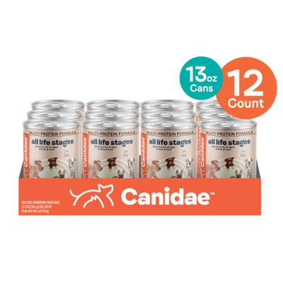 Bundle: CANIDAE Chicken, Lamb & Fish Formula + Chicken & Rice Formula Canned Dog Food