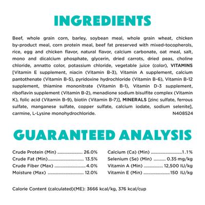 IncrediBites with Farm-Raised Beef, Small Breed Dry Dog Food, 3.5-lb bag