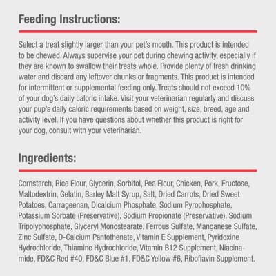 Stuffed Twistz Dog Chews, 7 count