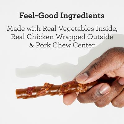 Stuffed Twistz Dog Chews, 7 count