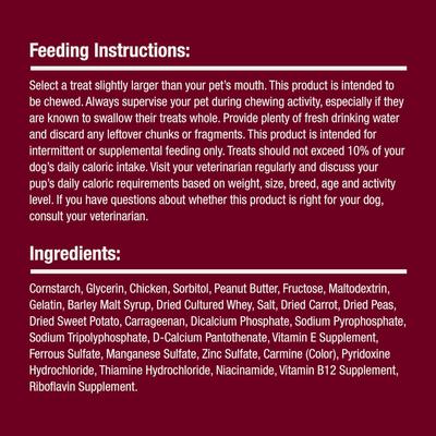 Triple Flavor Swirlz Dog Chews, 30 count