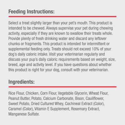 Puffy Rolls Dog Chews, 8 count