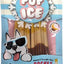Rocket Lollies Banana & Chocolate Dog Chew Treat, 2 count