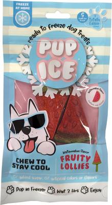 Fruity Lollies Watermelon Dog Chew Treat, 3 count