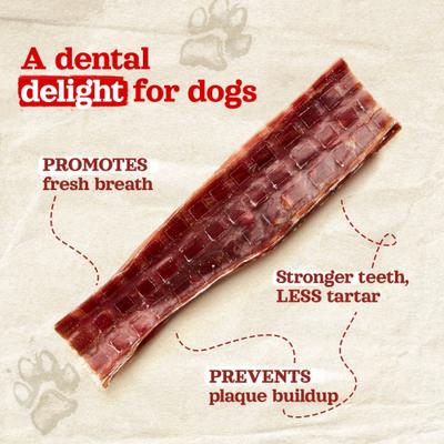 6-inch Beef Gullet Stick Dog Chews, 140 count