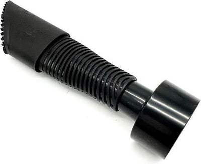 Fur Eel Pet Fur Remover Vacuum Attachment & Rigid/Shop-Vac Adapter Kit, Black