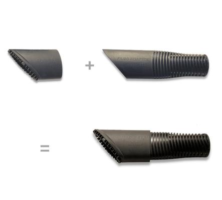 Fur Eel Pro II Pet Hair Remover Vacuum Attachment, Black