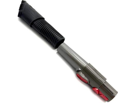 Fur Eel Pro Pet Fur Remover Vacuum Attachment & Dyson Adapter Kit, Black