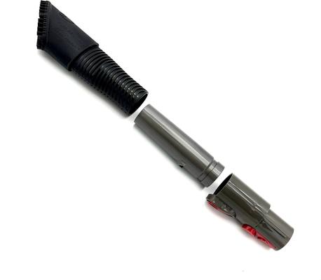 Fur Eel Pro Pet Fur Remover Vacuum Attachment & Dyson Adapter Kit, Black