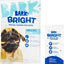Bright Dental Kit: Large Chicken Flavored Dental Dog Treats + Chicken & Thyme Flavored Dog Dental Gel, 30 count, 2.5-oz gel