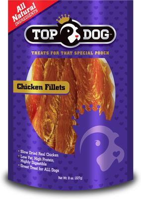 Chicken Filets Dog Treats, 8-oz bag