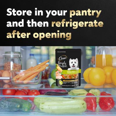 Wholesome Meals Chicken, Carrots, Barley & Green Beans Recipe Wet Dog Food, 17.6-oz pouch