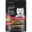 Alimento húmedo para perros Simply Crafted con carne de res, pollo, papas moradas, guisantes y zanahorias, bolsa de 8.82 oz