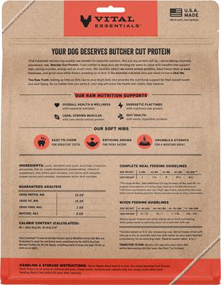 Freeze-Dried Raw Lamb & Whitefish Entree & Mixer Soft Nibs Dog Food, 14-oz bag