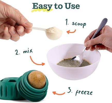 Pupsicle Mix Pumpkin Balanced Belly Lickable Dog Treats, 5.5-oz bag