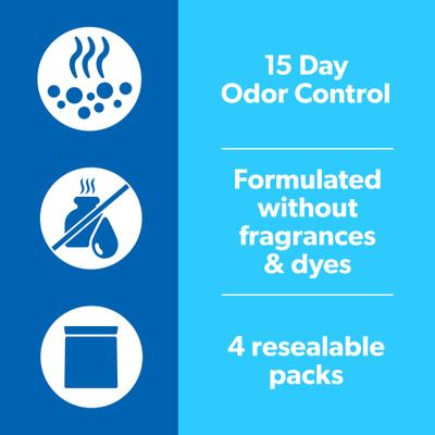 Bundle: Starter Kit - Fresh Step Simply Unscented Clumping Clay Cat Litter, 10.5-lb bag, pack of 4 + 2 other items