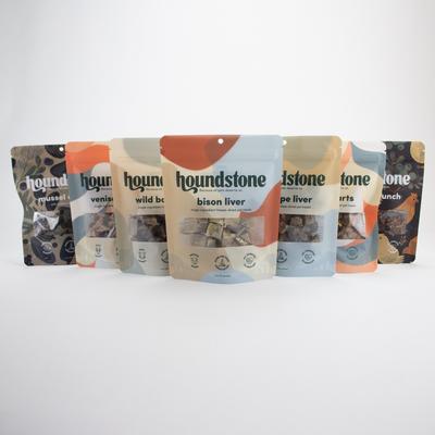 Mussel Crunch Mussel, Blueberries & Kelp Freeze-Dried Dog Treats, 2-oz bag