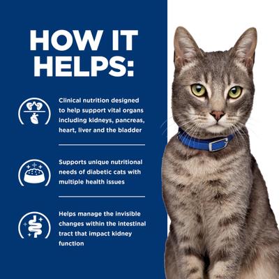 Alimento húmedo para gatos con pollo Multi-Organ Support, lata de 5.5 oz, caja de 24