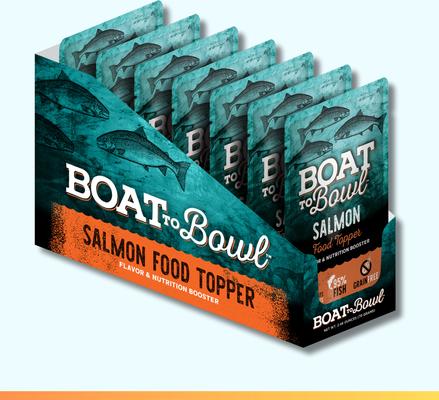 Salmon Pate Dog & Cat Food Topper, 2.46-oz pouch, case of 6