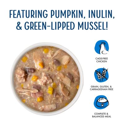 Senior Grain-Free Chicken & Tuna Formula in Gravy Wet Cat Food, 5.5-oz can, case of 8