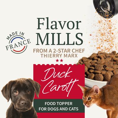 Flavour Mill Duck & Carrot Dog Food Topper, 45-gm jar
