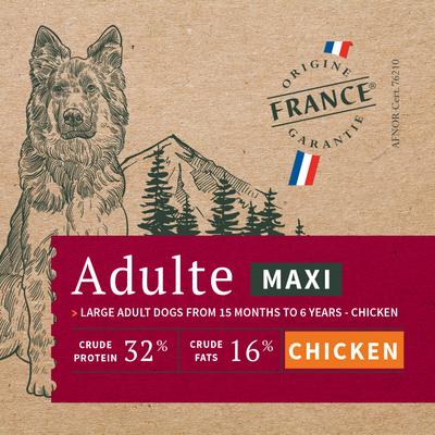 Signature Maxi Adult Grain-Free Chicken Dry Dog Food, 26.4-lb bag