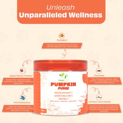 Pumpkin Purge All Natural Grain-Free Dog Food topper, 8.81-oz jar