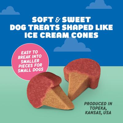 Sweet Scoops Chicken Flavor Soft & Chewy Dog Treats, 22.5-oz bag