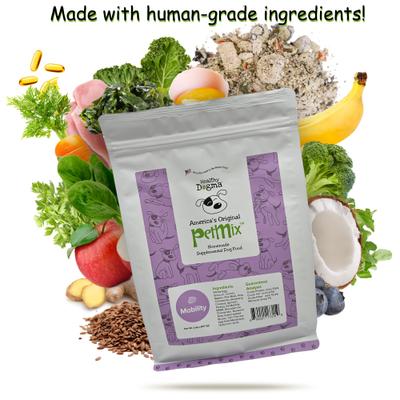 PetMix Mobility Supplemental Dog Food, 2-lb bag