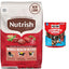 Bundle: Rachael Ray Nutrish Real Beef, Pea, & Brown Rice Recipe Dry Food + Gentle Digestion Real Chicken, Pumpkin & Salmon Canned Dog Food