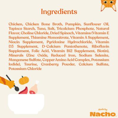 Flaked Chicken & Tuna Recipe in Bone Broth Wet Cat Food, 3-oz can, case of 12