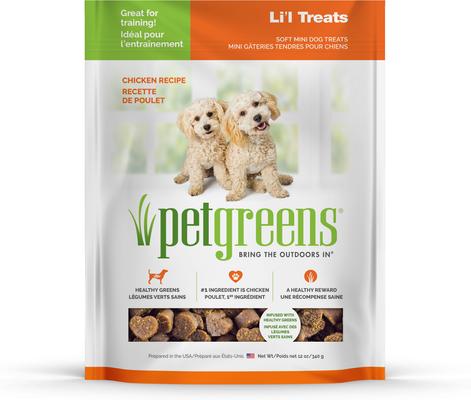 Li'l Treats Chicken Flavor Soft & Chewy Dog Treats, 12-oz bag