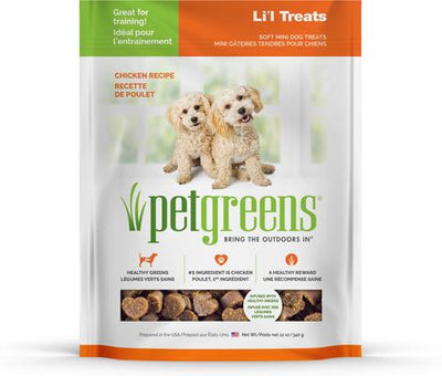 Li'l Treats Chicken Flavor Soft & Chewy Dog Treats, 12-oz bag