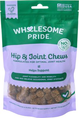 Mobility Bites Chicken Flavor Hip & Joint Chew Supplement for Dogs, 7.9-oz bag