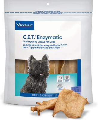 C.E.T. Enzymatic Dental Chews for Medium Dogs, 12.8-oz bag