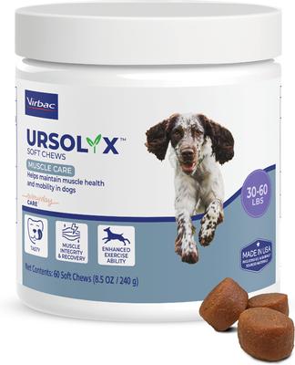 URSOLYX Soft Chew Supplement for Medium Breed Dogs, 60 count