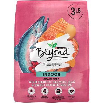 Alimento seco para gatos Simply Indoor con salmón salvaje, huevo y batata, sin cereales, bolsa de 5 kg