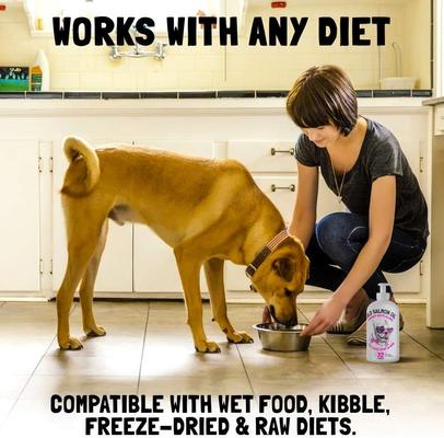 Wild Caught Alaskan Salmon Oil Liquid Skin & Coat Supplement for Dogs & Cats, 8-fl oz bottle