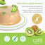 Creamy Cups with Fruit, Chicken Mousse with Kiwi Cat Lickable Treat, 0.9-oz cup, 4 count