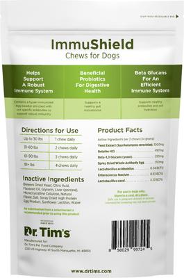 ImmuShield Liver Flavored Chews Supplement for Dogs, 60 count