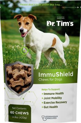 ImmuShield Liver Flavored Chews Supplement for Dogs, 60 count