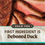 Grain-Free Dry Dog Food Real Duck & Sweet Potato Recipe, 22-lb bag