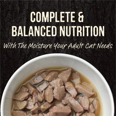 Backcountry Grain-Free Morsels in Gravy Real Whitefish Recipe Cuts Cat Food Pouches, 3-oz, case of 24